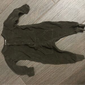 Olive Green Kids One Piece Bodysuit